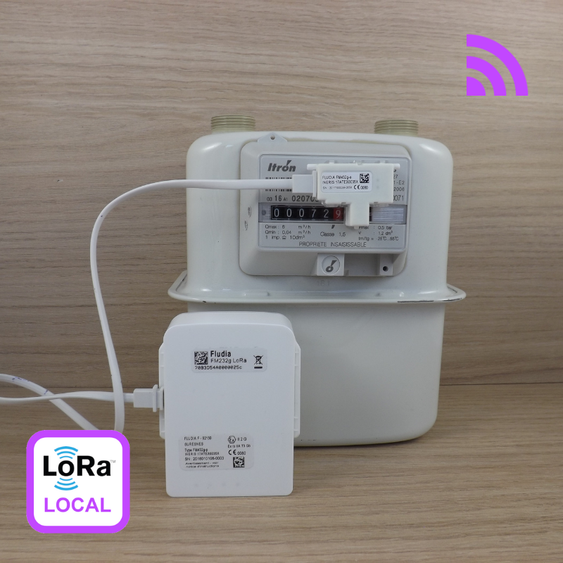 FM232g LoRa Local IoT sensor for gas meter 