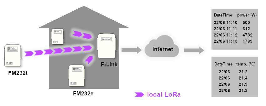 FM432e – Capteur IoT consommation électrique (LoRaWAN)